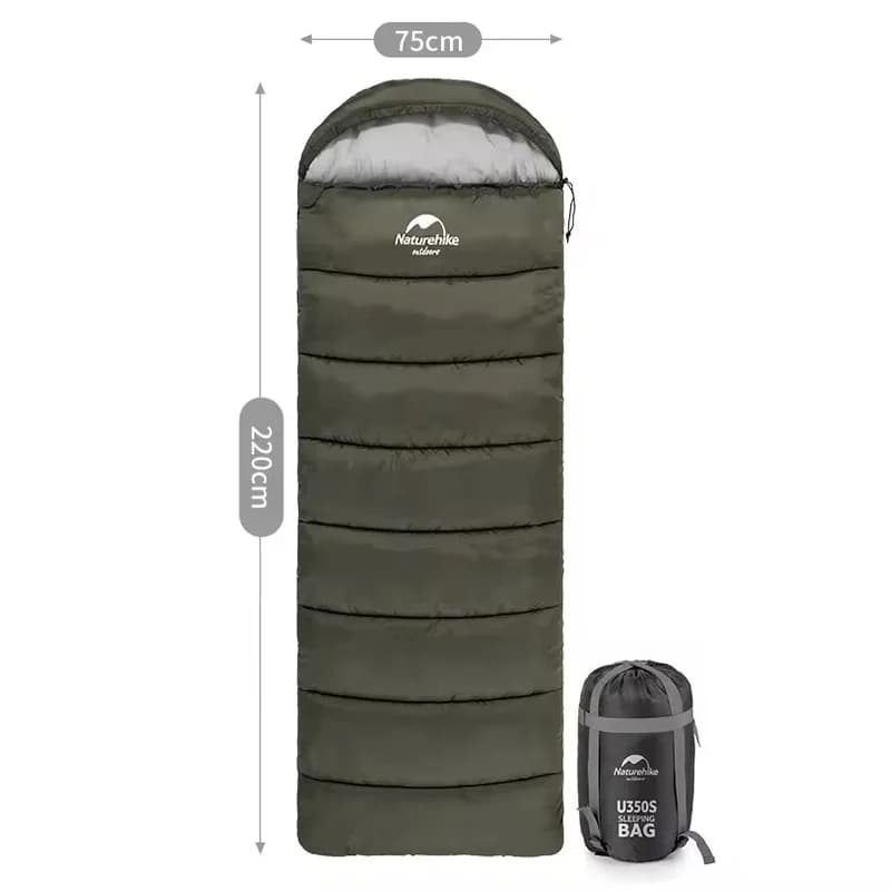 Naturehike uyqu xaltasi (konvert, 3 mavsum)